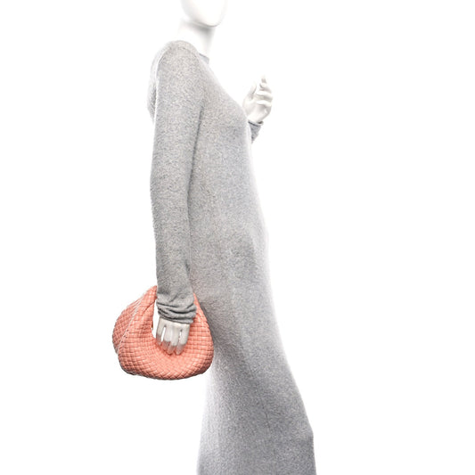 Lambskin Padded Intrecciato Mini Jodie Peachy