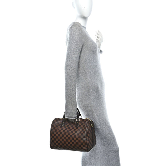 Damier Ebene Speedy Bandouliere 30