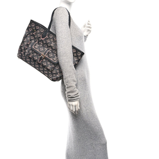 Monogram Fall For You Neverfull MM Black