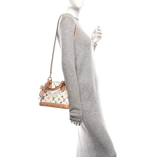 LV x TM Monogram Multicolor Alma BB White
