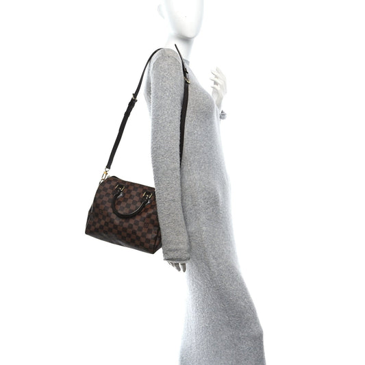Damier Ebene Speedy Bandouliere 25