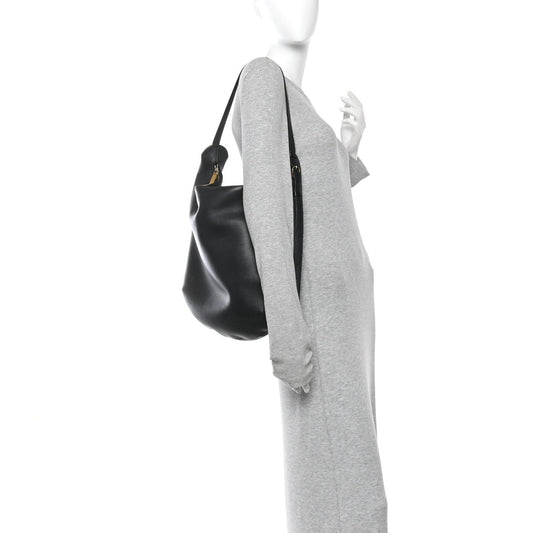 Calfskin N/S Allie Bag Black