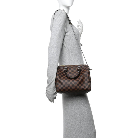 Damier Ebene Speedy Bandouliere 25