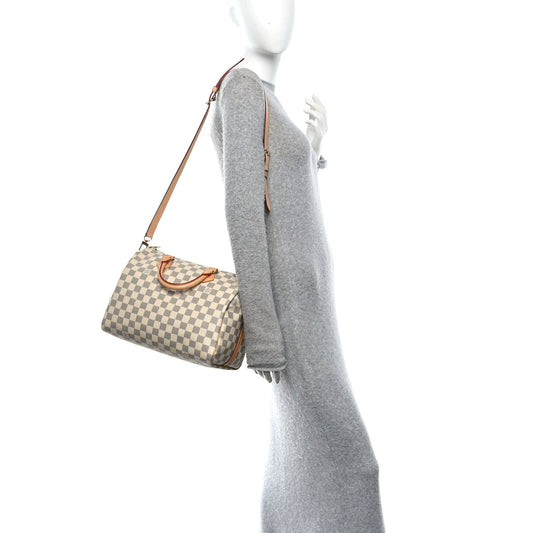 Damier Azur Speedy Bandouliere 30