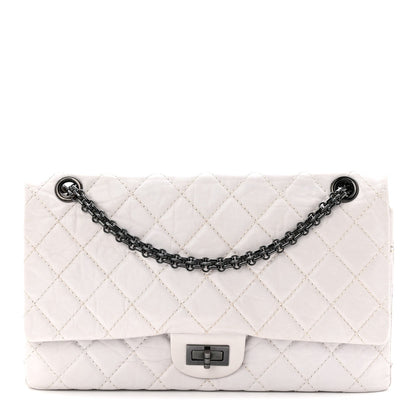 Aged Calfskin 2.55 Reissue 226 Flap White
