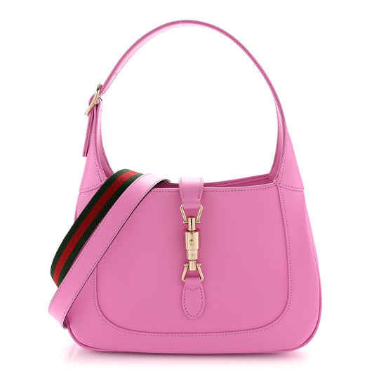 Ancora Calfskin Web Medium Jackie 1961 Hobo Pink