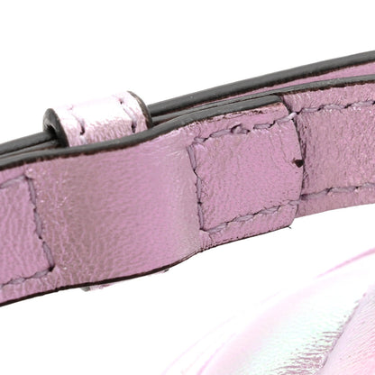 Iridescent Nappa Chevron Matelasse Small GG Marmont Chain Shoulder Bag Iridescent Escape Pink
