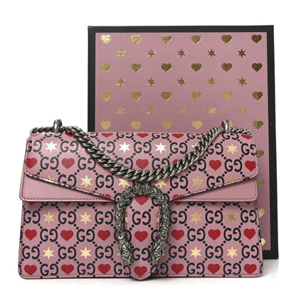 Calfskin Valentine's Day Exclusive Small Dionysus Bag Pink