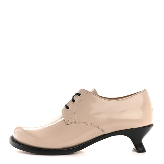 Brushed Calfskin Campo Derby Loafers 40 Light Pink