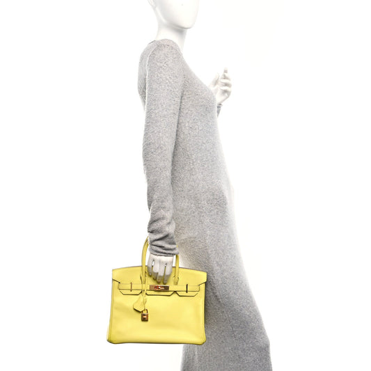 Epsom BIRKIN 30 Lime
