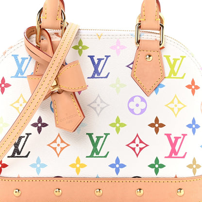 LV x TM Monogram Multicolor Alma BB White