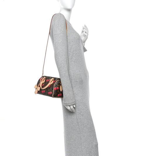 LV X TM Monogram Cerises Speedy Bandouliere 20