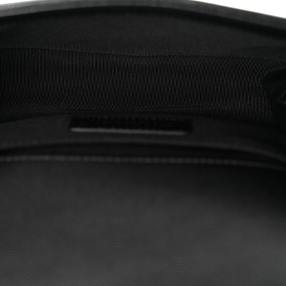 Caviar Quilted Small Boy Flap Black