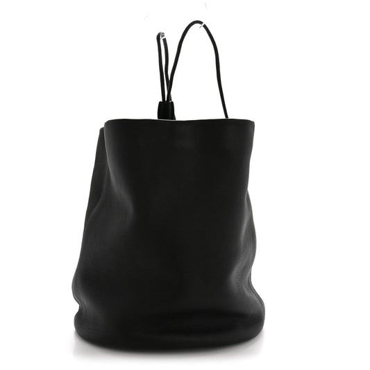 Grained Calfskin Joe Backpack Black