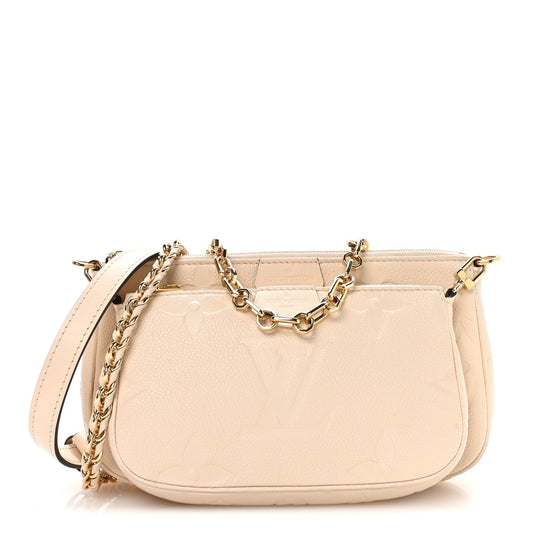 Empreinte Monogram Giant Multi Pochette Accessories Cream