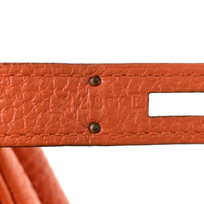 Togo Birkin 35 Orange