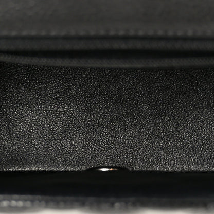 Caviar Quilted Mini Square Flap Black