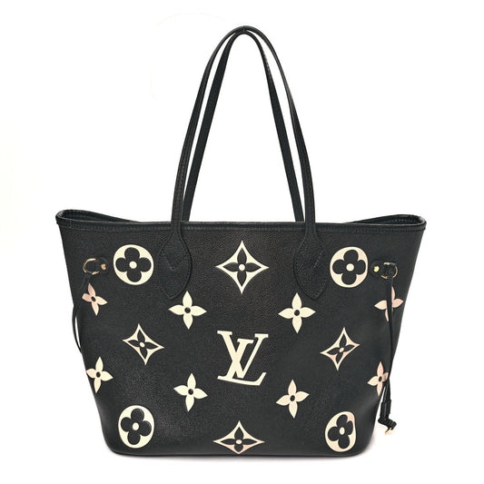 Empreinte Monogram Giant Neverfull MM Black Beige