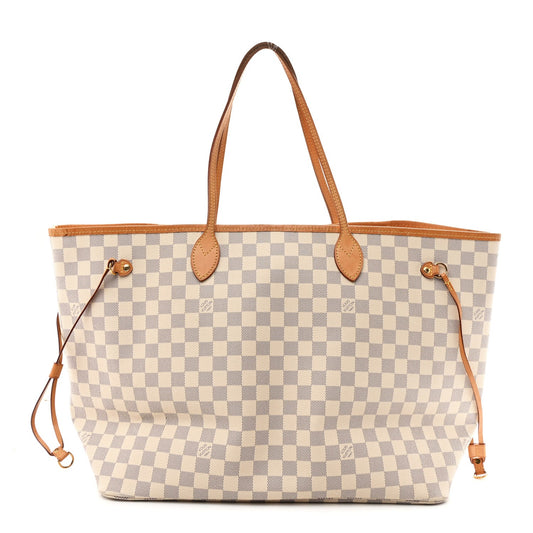 Damier Azur Neo Neverfull GM Rose Ballerine