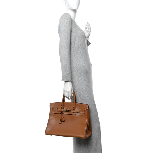Courchevel Birkin 35 Gold