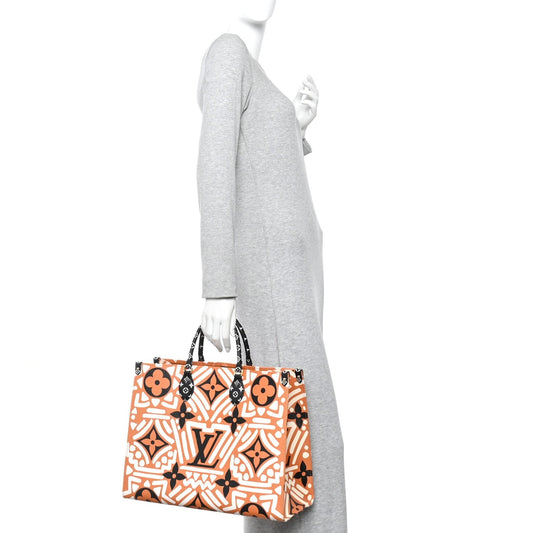 Monogram Giant Crafty Onthego GM Cr猫me Caramel