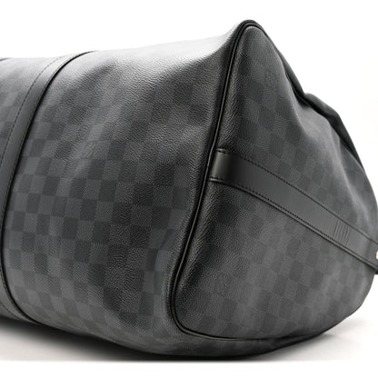 Damier Graphite Keepall Bandouliere 55