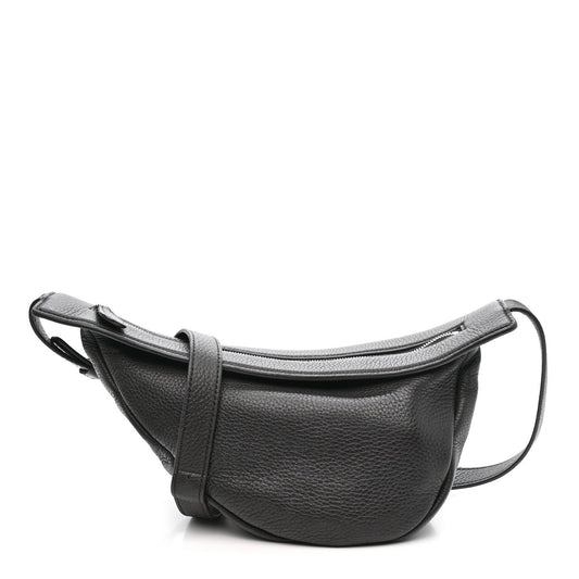 Deerskin Small Slouchy Banana Bag Espresso