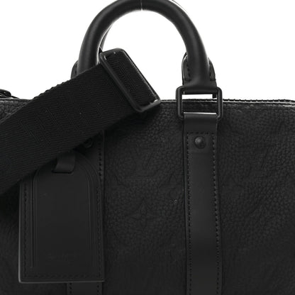 Monogram Taurillon Keepall Bandouliere 25 Black