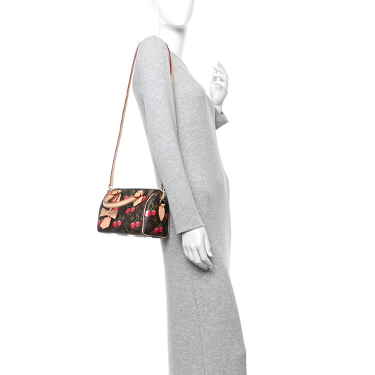 LV X TM Monogram Cerises Speedy Bandouliere 20