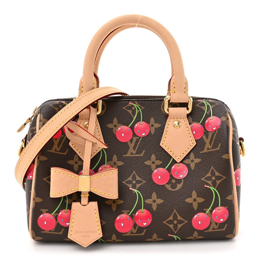 LV X TM Monogram Cerises Speedy Bandouliere 20