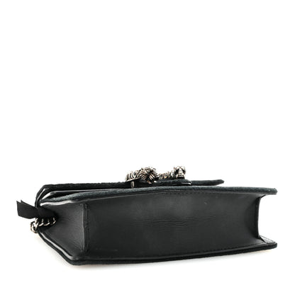 Velvet Super Mini Dionysus Shoulder Bag Black
