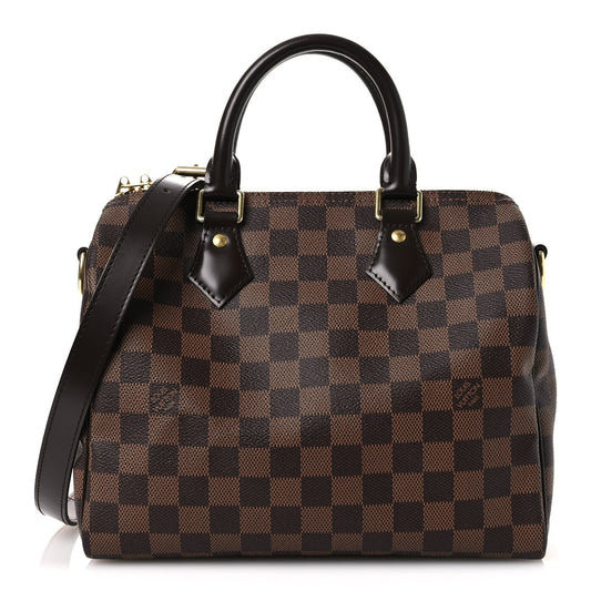 Damier Ebene Speedy Bandouliere 25