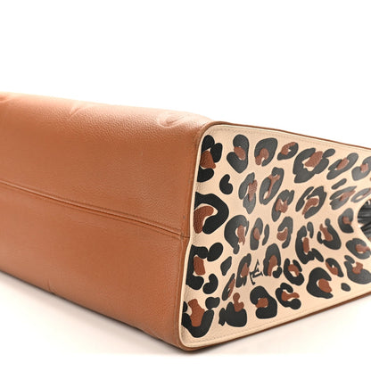 Empreinte Monogram Giant Wild At Heart Onthego MM Caramel