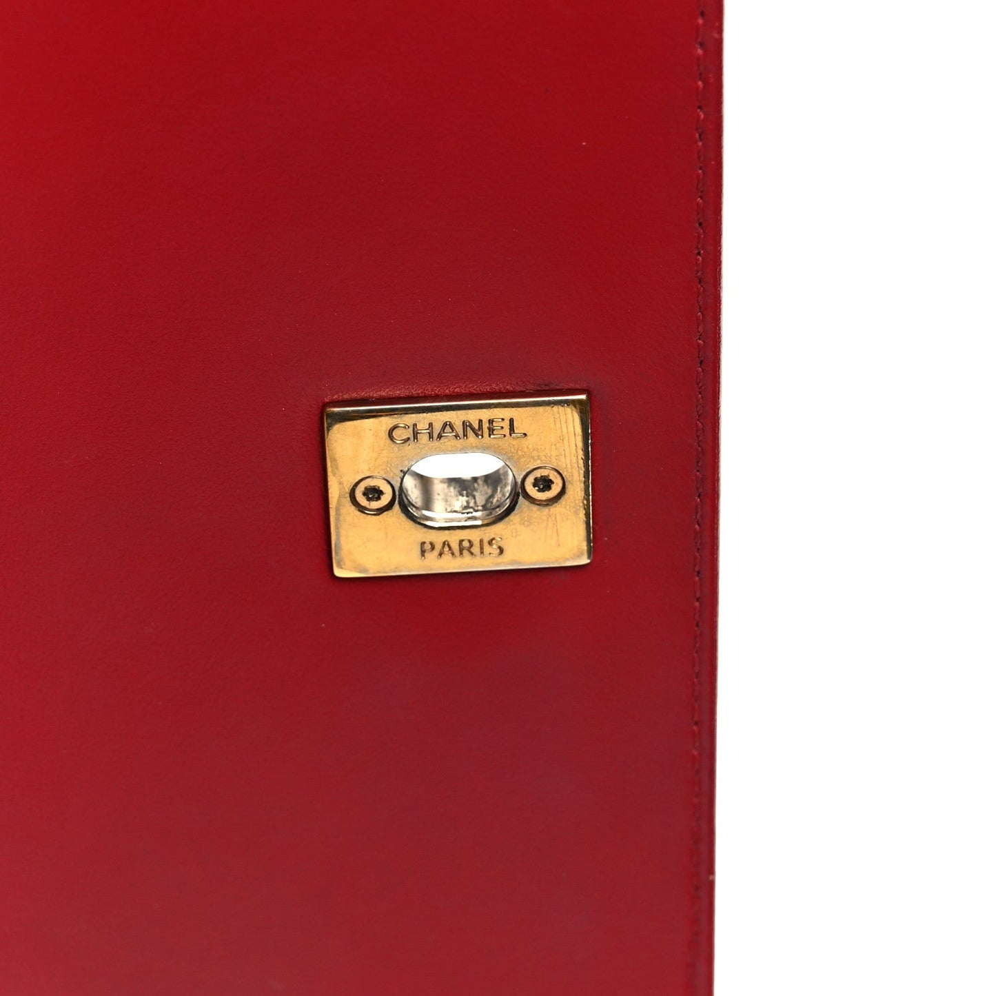 Caviar Quilted Small Business Affinity Flap Red