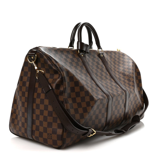 Damier Ebene Keepall Bandouliere 55