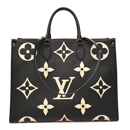 Empreinte Monogram Giant Onthego GM Black Beige