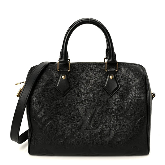 Empreinte Monogram Giant Speedy Bandouliere 25 Black