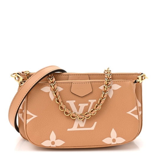 Empreinte Monogram Giant Multi Pochette Accessories Arizona Creme