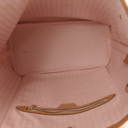 Damier Azur Neo Neverfull MM Rose Ballerine