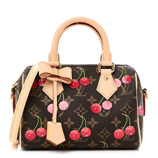 LV X TM Monogram Cerises Speedy Bandouliere 20