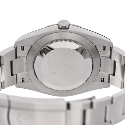 Stainless Steel 41mm Oyster Perpetual Watch Green 124300