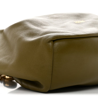 Mellow Nappa Small Squeeze Bag Olive