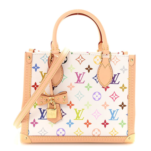 LV X TM Monogram Multicolor Onthego PM White