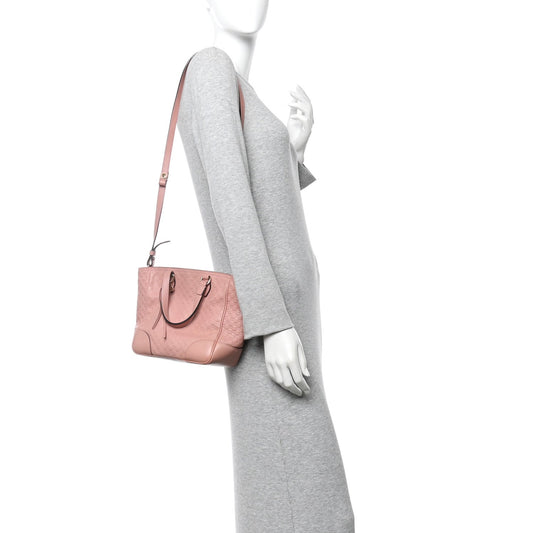 Microguccissima Small Bree Tote Soft Pink