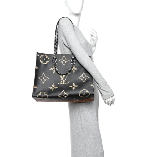 Monogram Giant Jungle Onthego GM Black