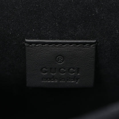 GG Supreme Monogram Mini Dionysus Shoulder Bag Black