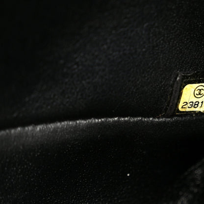 Sheepskin Chevron Quilted 2.55 Reissue 225 Double Flap So Black