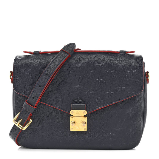 Empreinte Pochette Metis Marine Rouge