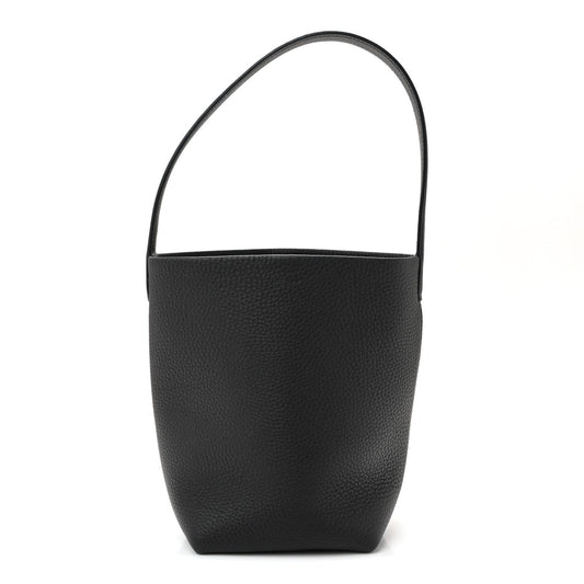 Grained Calfskin Small N/S Park Tote Midnight