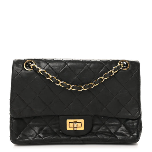Lambskin Quilted 2.55 Reissue 224 Flap Brown